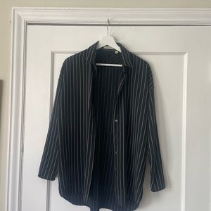 Aritzia oversized button up